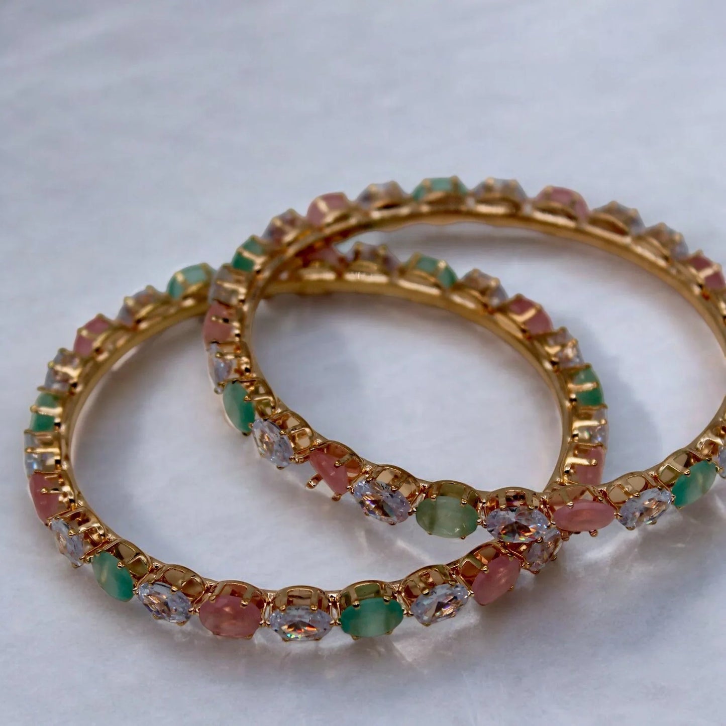 Ruby Stones Bangles| - SACH JEWELS