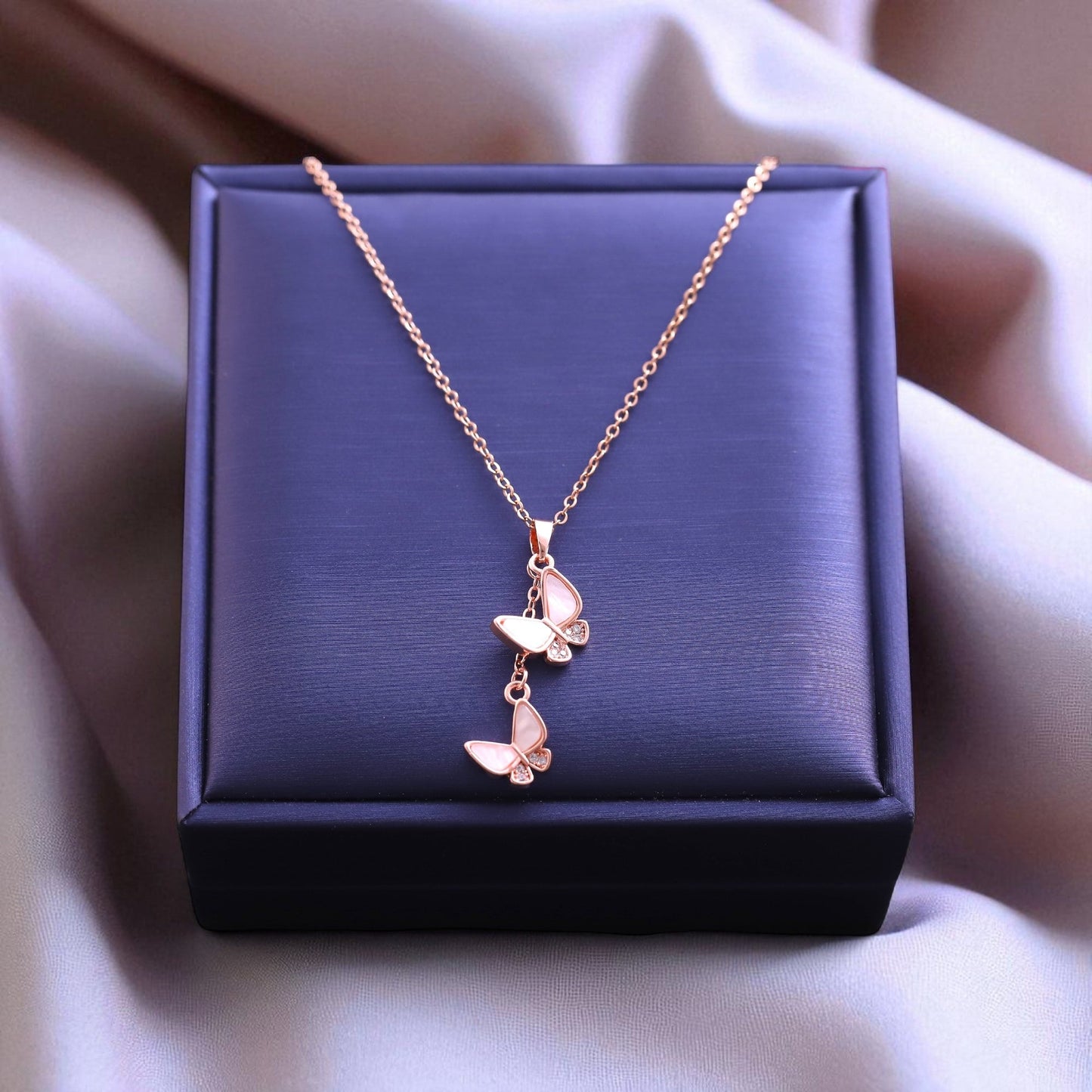 Necklace | Rose Gold Plated SACH JEWELS