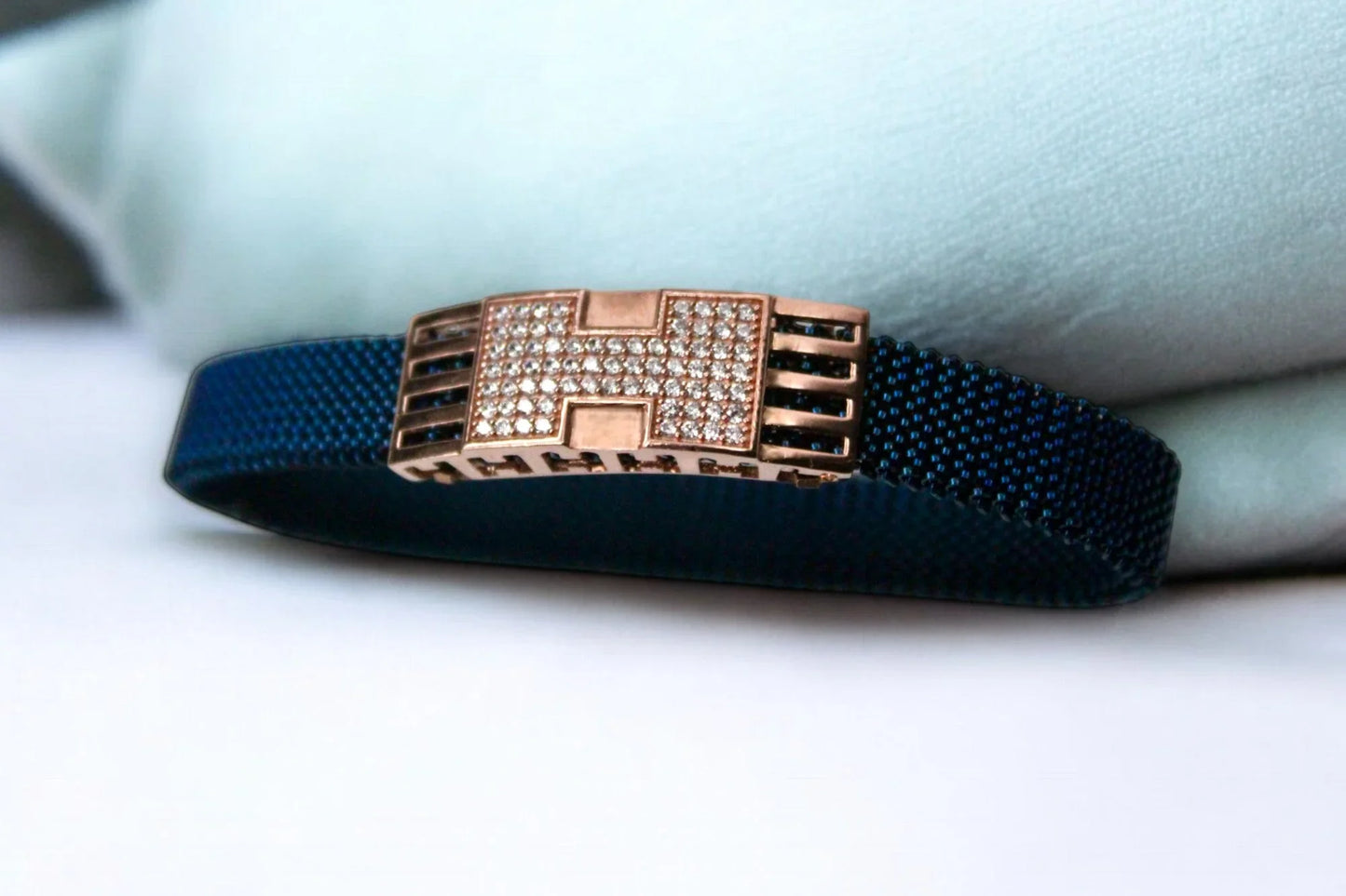 SACH Navy Blue .925 Silver Bracelet | Sterling Silver - SACH JEWELS