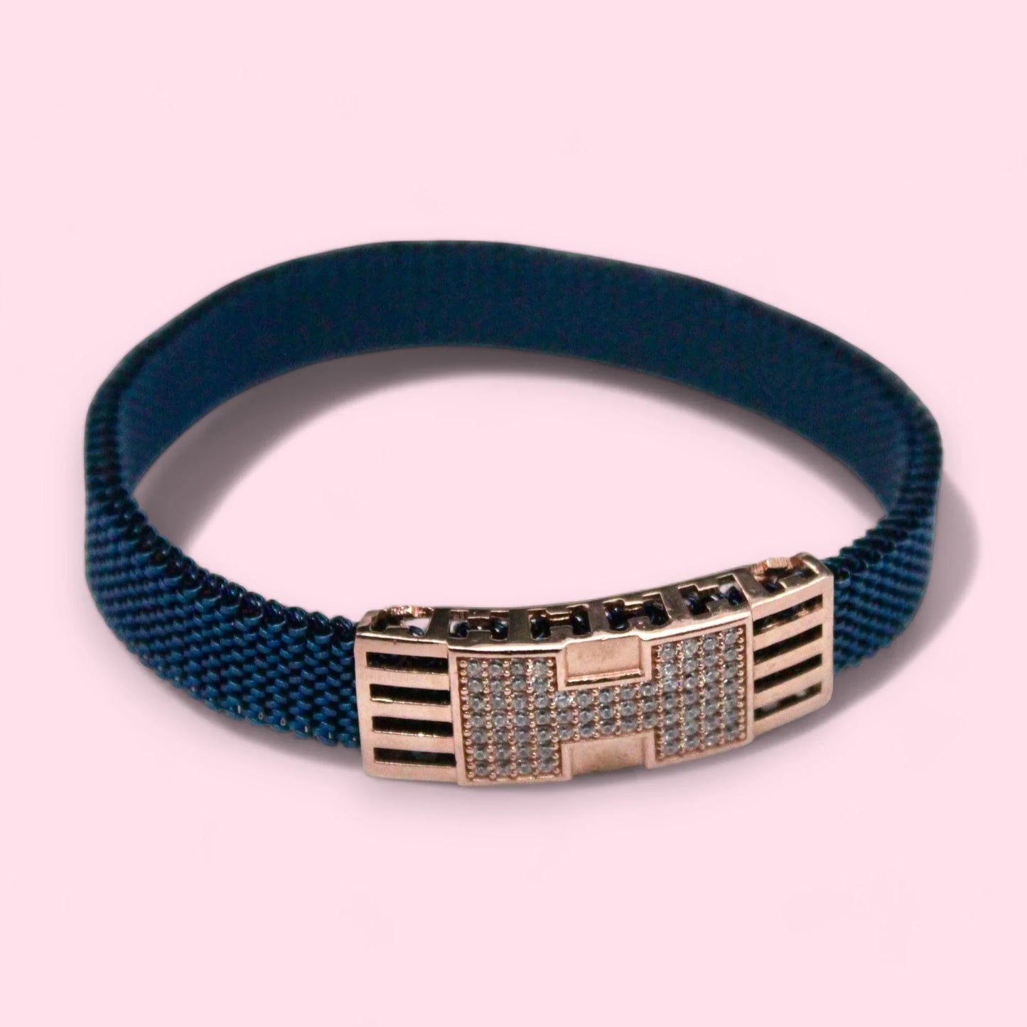 SACH Navy Blue .925 Silver Bracelet | Sterling Silver - SACH JEWELS