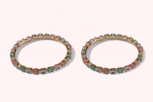 Ruby Stones Bangles| - SACH JEWELS