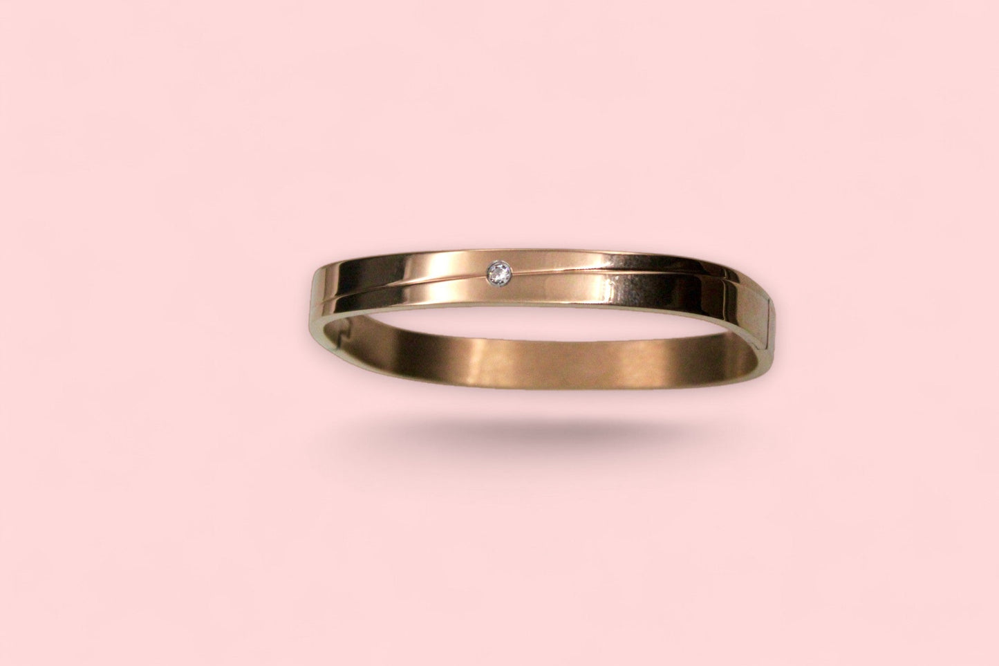 Single Stone Bracelet | Rose Gold Plated - SACH JEWELS