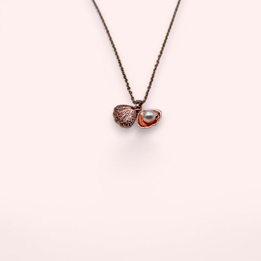 Rare Pearl Necklace | Rose Gold Plated - SACH JEWELS