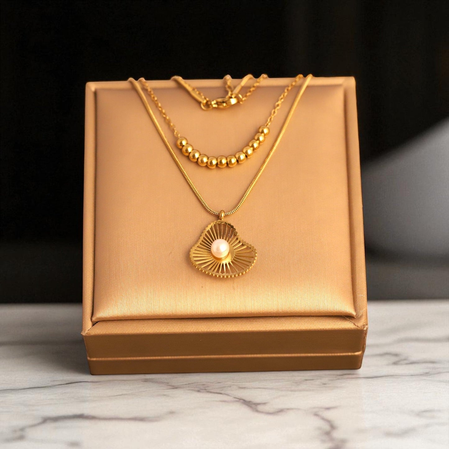 Necklace | Italian Gold Plated SACH JEWELS