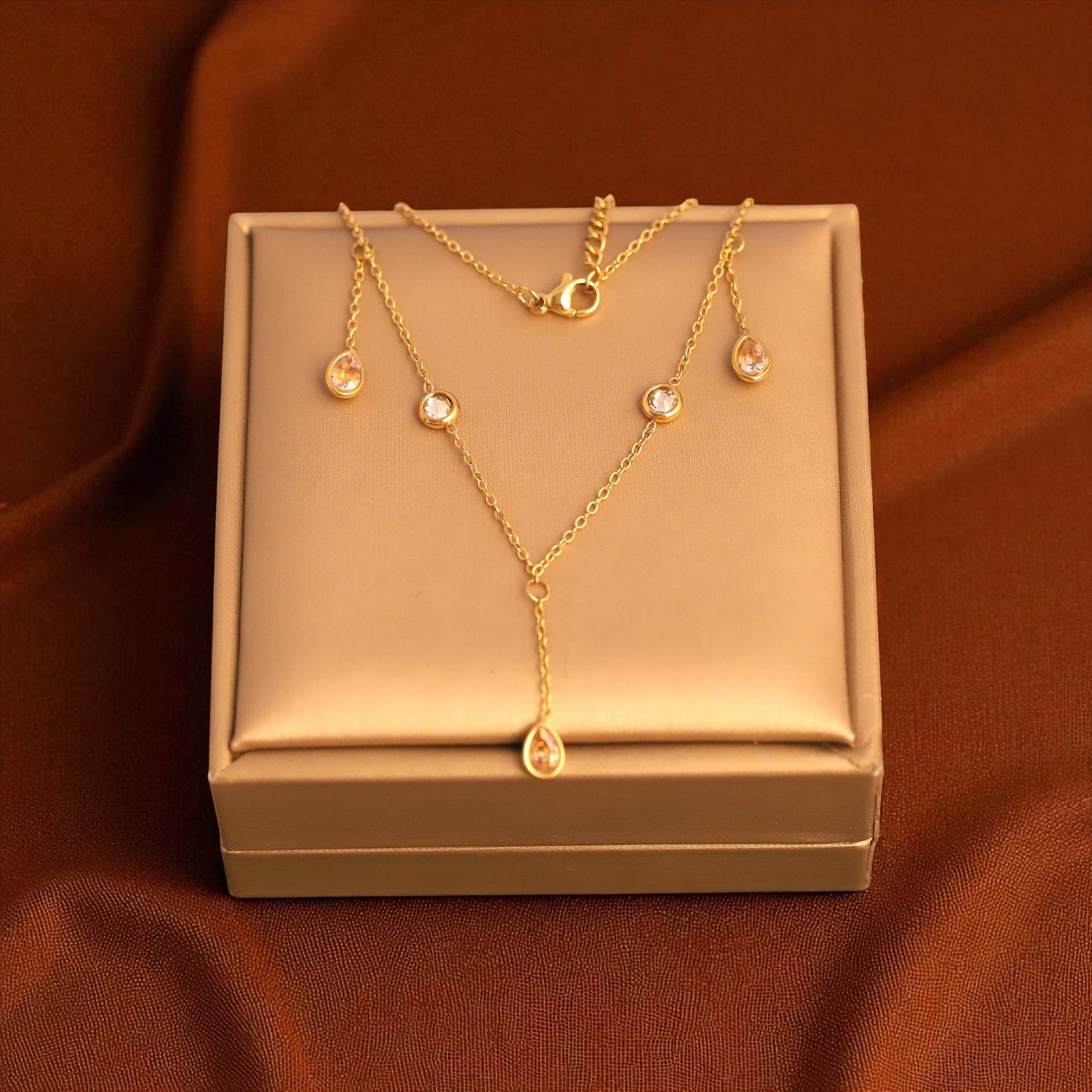 Necklace | Italian Gold Plated SACH JEWELS