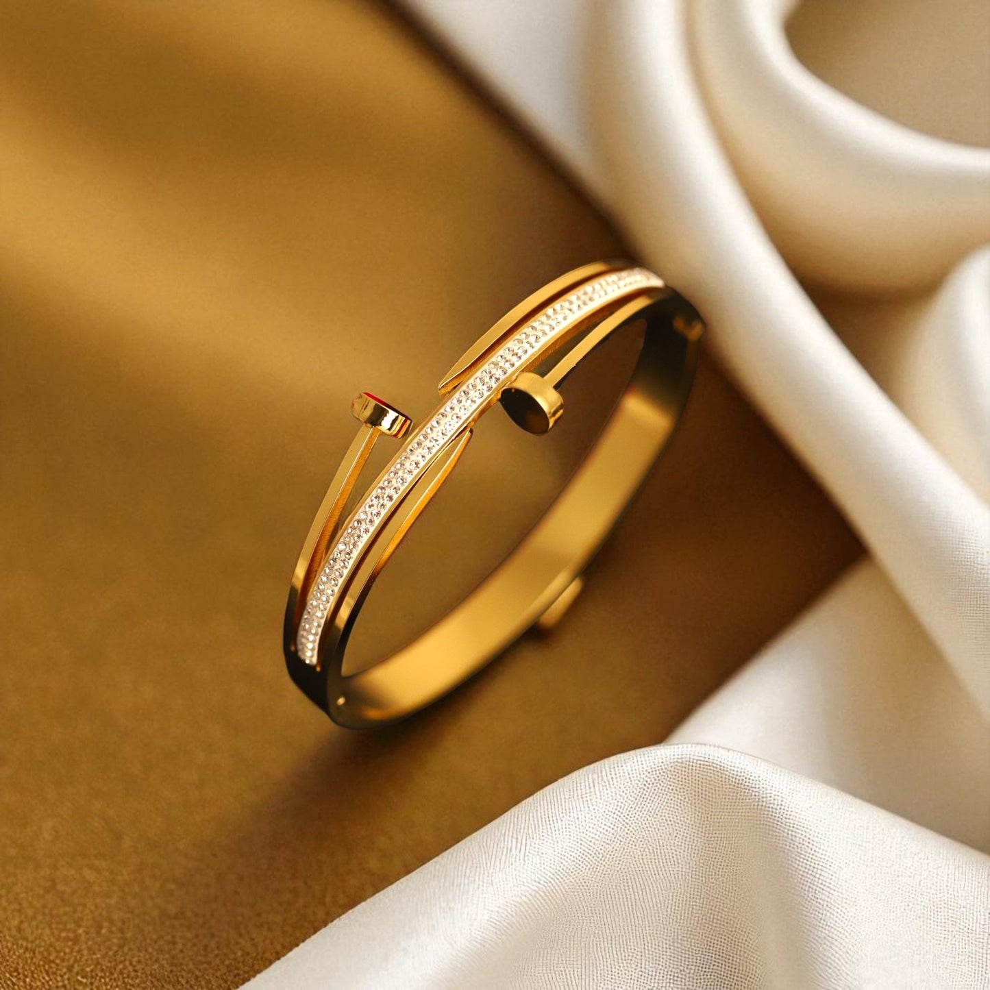 Cuff | Italian Gold Plated SACH JEWELS