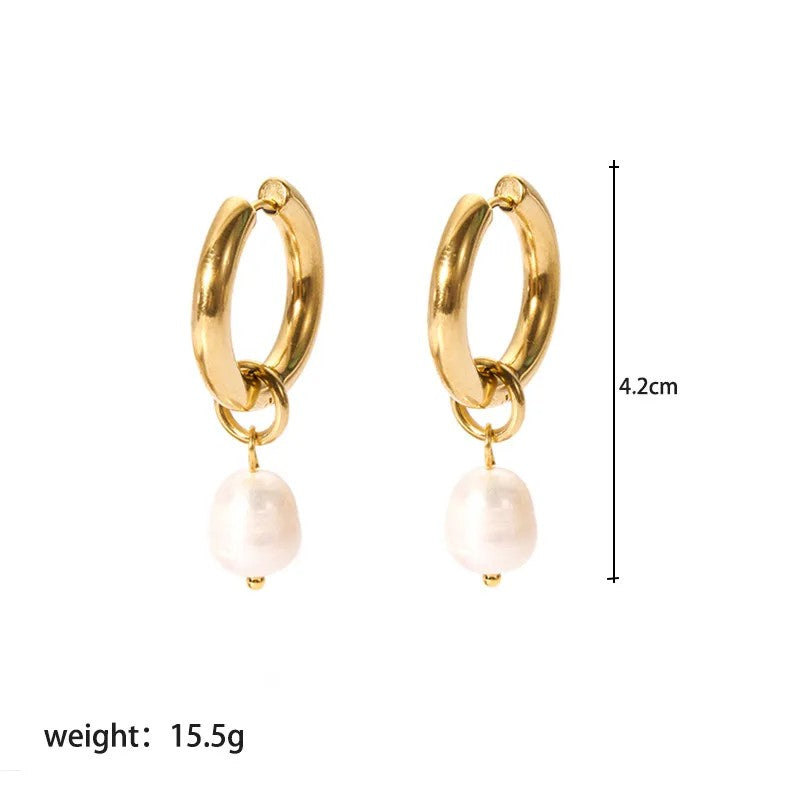 Earrings | Italian Gold Plated SACH JEWELS