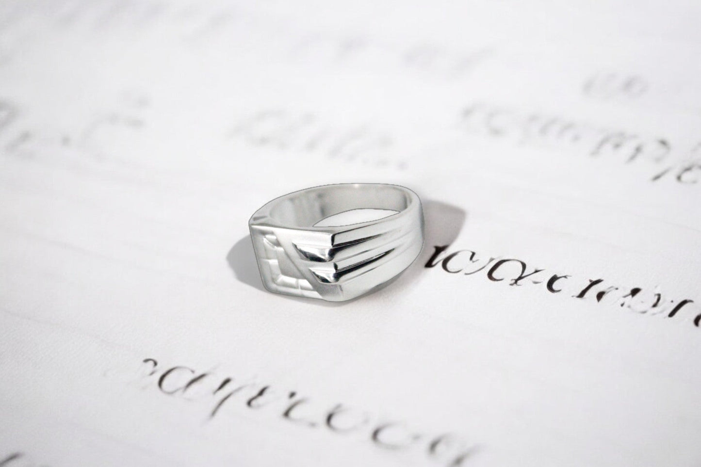 Stunning Silver Men's Ring | 925 Sterling Silver - SACH JEWELS