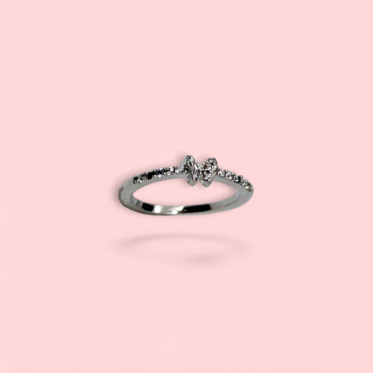 Butterfly Studded Diamond Ring | 925 Sterling Silver - SACH JEWELS