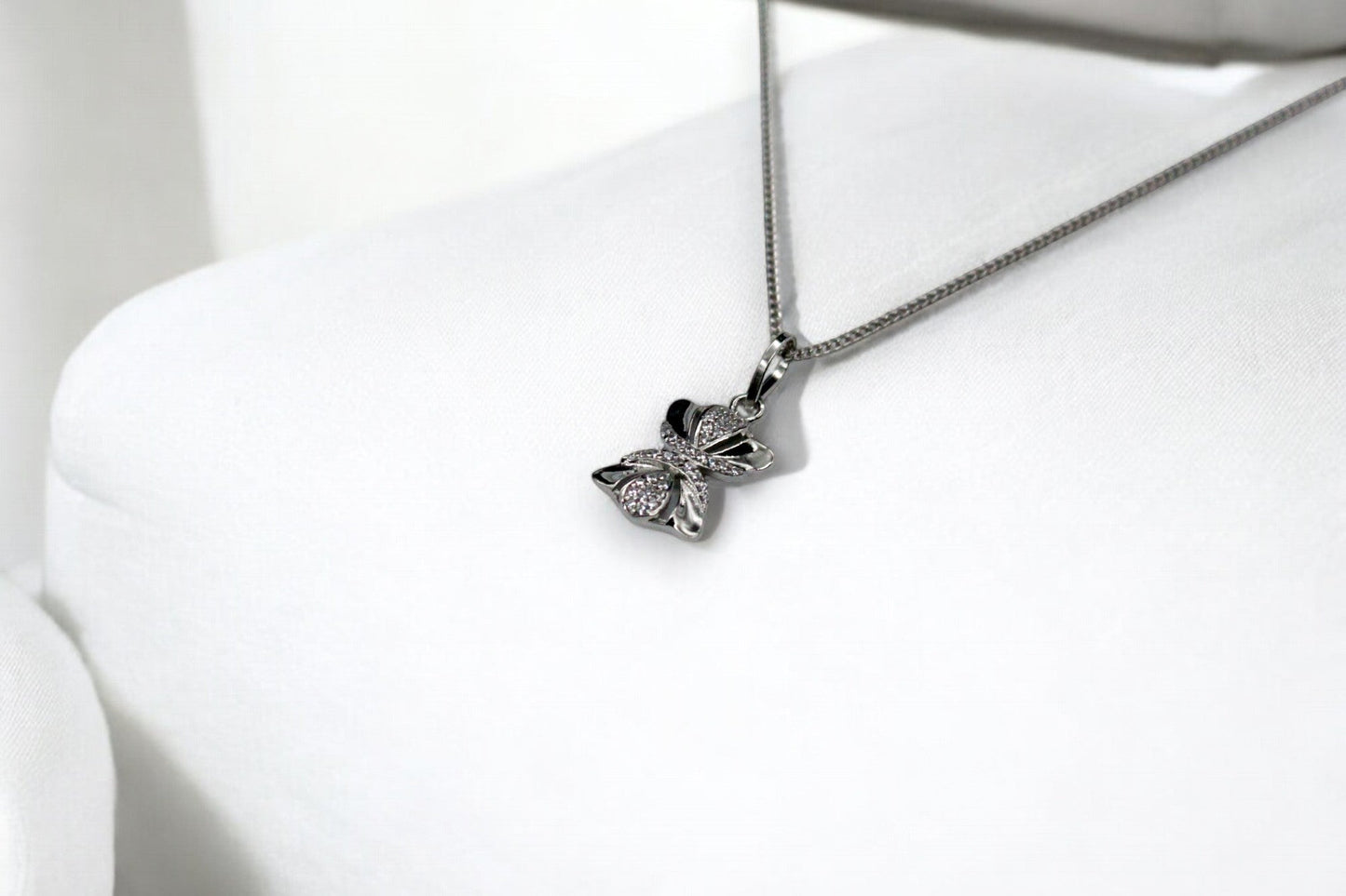 Premium Infinity Diamond Studded Pendant Set | 925 Sterling Silver - SACH JEWELS