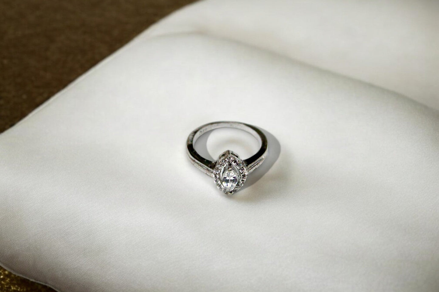 Diamond Studded Eye Ring | 925 Sterling Silver - SACH JEWELS