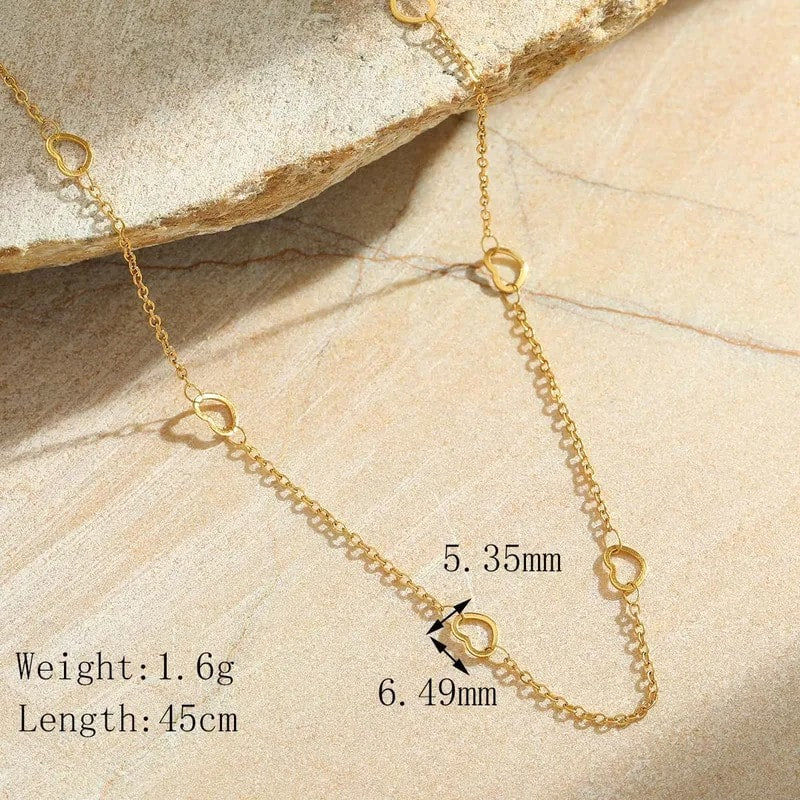 Necklace | Italian Gold Plated SACH JEWELS