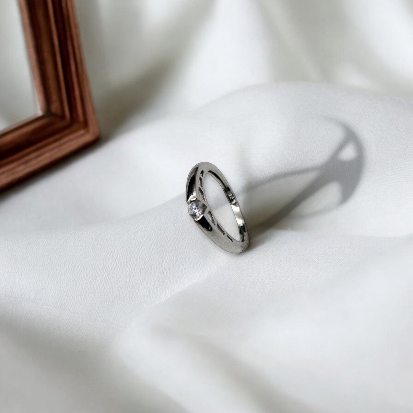 Spotlight Diamond Ring | 925 Sterling Silver - SACH JEWELS