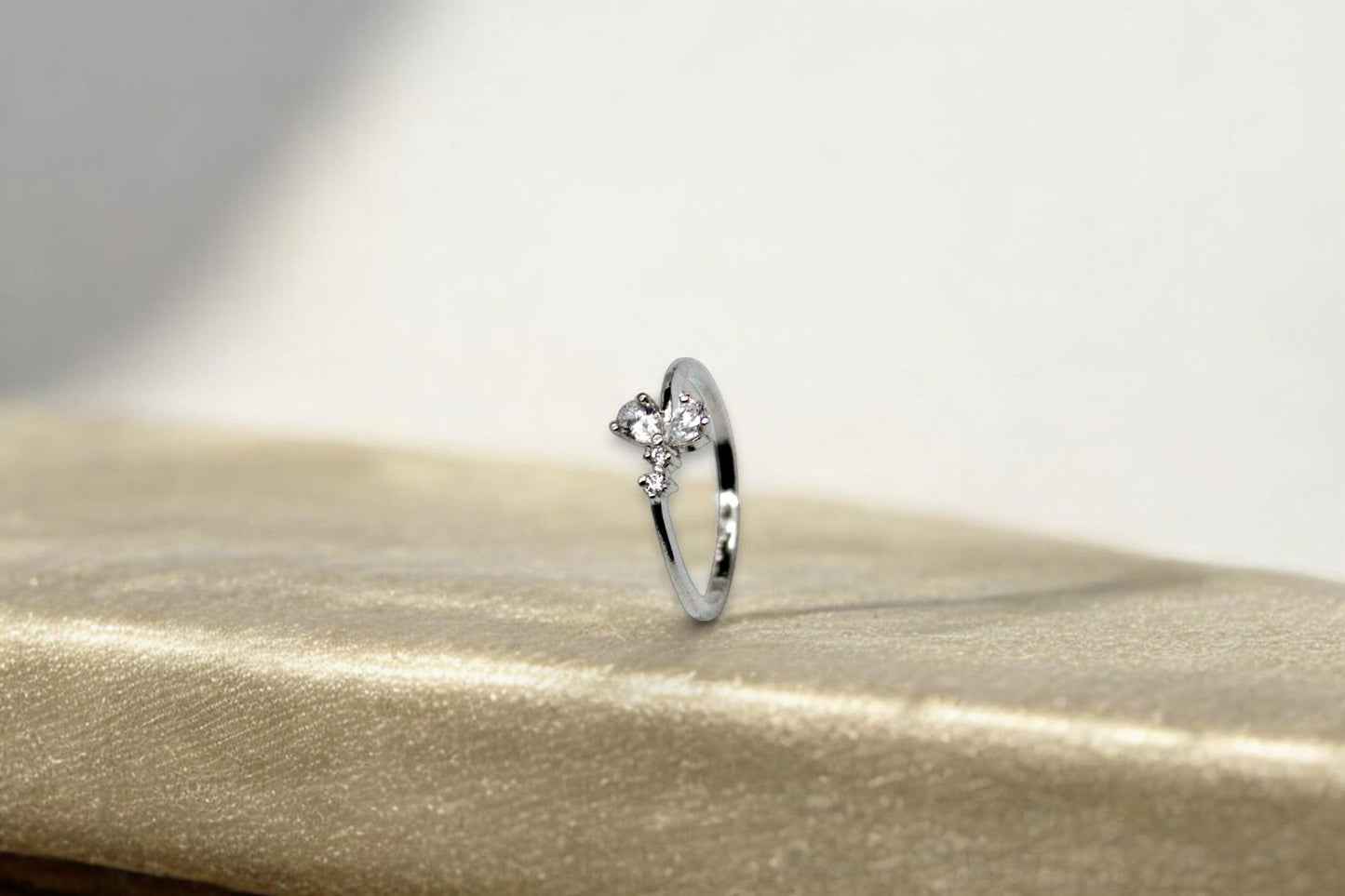 Diamond Fusion Ring | 925 Sterling Silver - SACH JEWELS