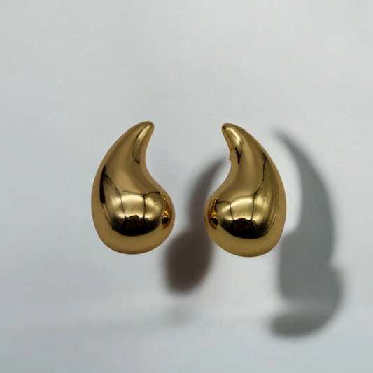 Tear drop earrings | Italian Gold Plated - SACH JEWELS