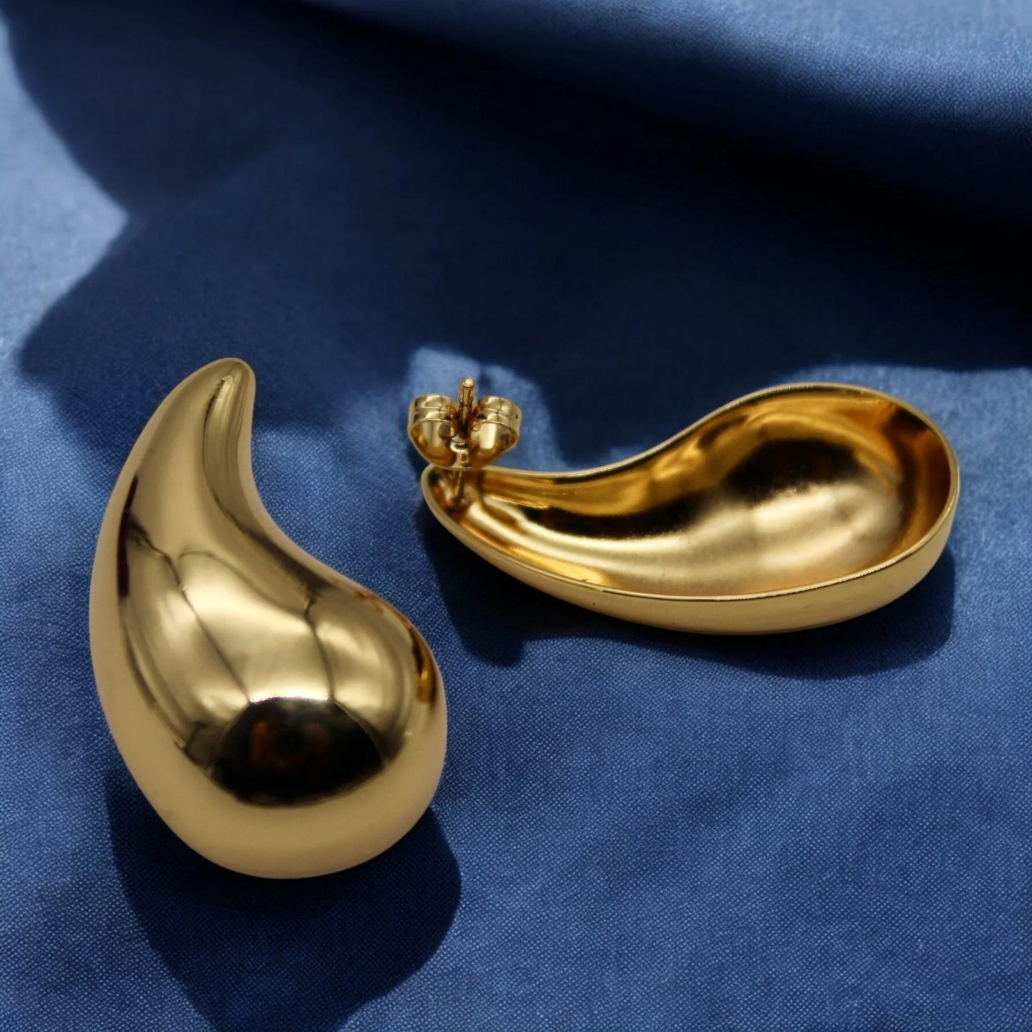 Tear drop earrings | Italian Gold Plated - SACH JEWELS