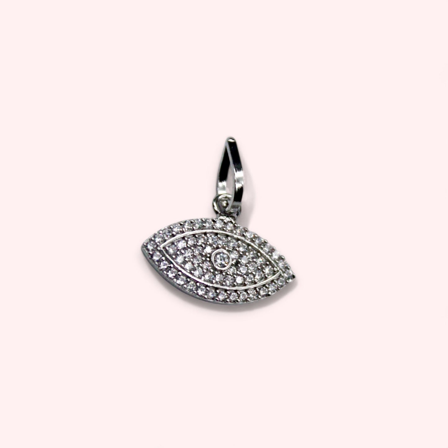 Diamond Studded Eye Pendant Only | 925 Sterling Silver SACH JEWELS