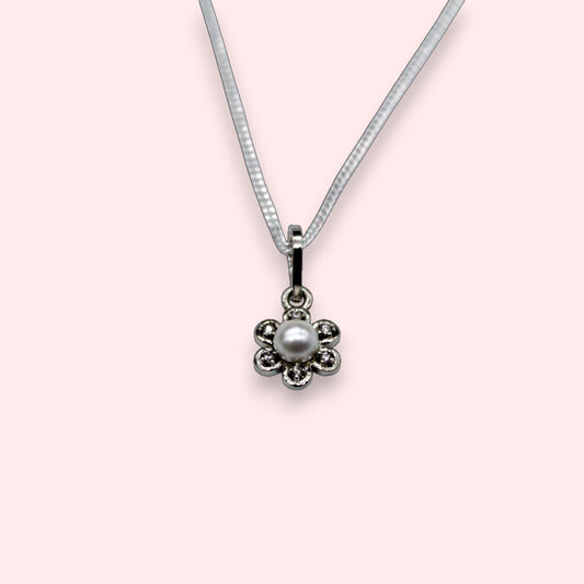 Pearl Flower Pendant Only | 925 Sterling Silver - SACH JEWELS