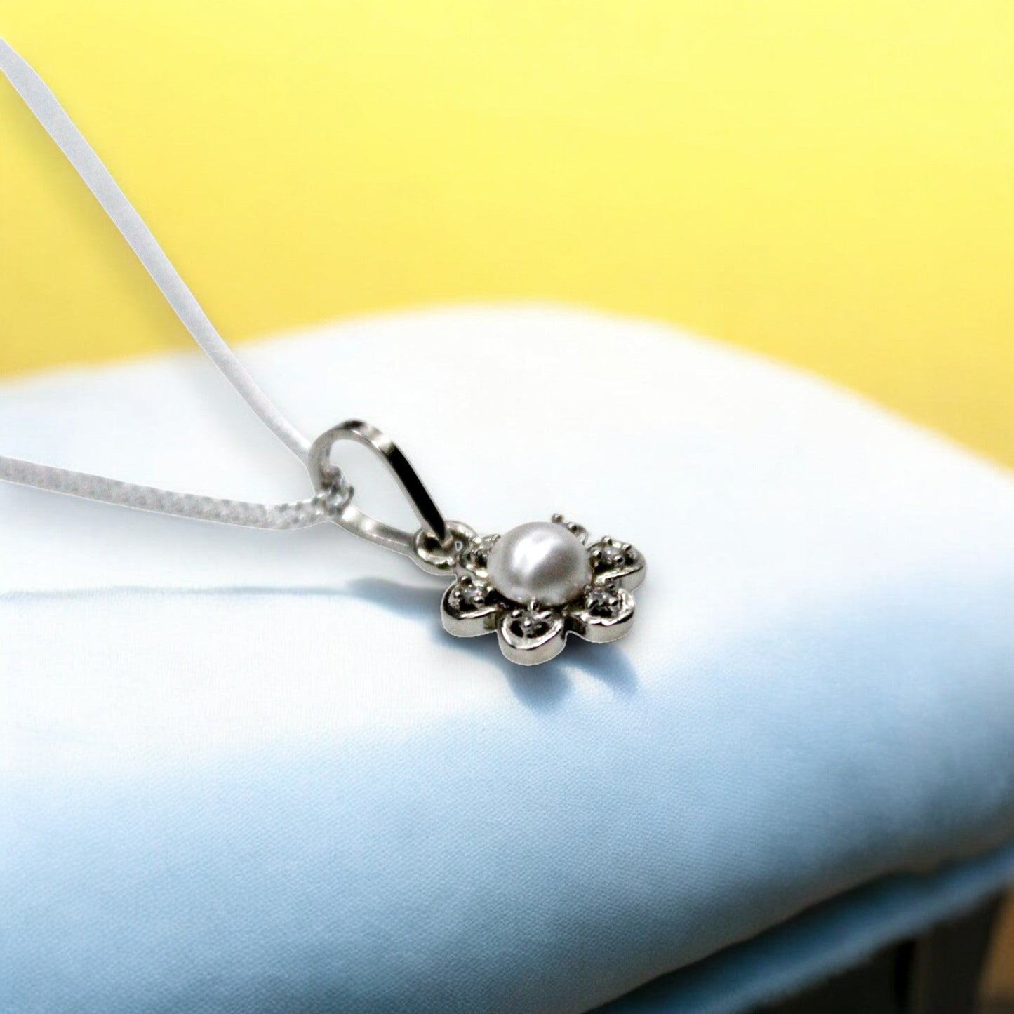 Pearl Flower Pendant Only | 925 Sterling Silver - SACH JEWELS