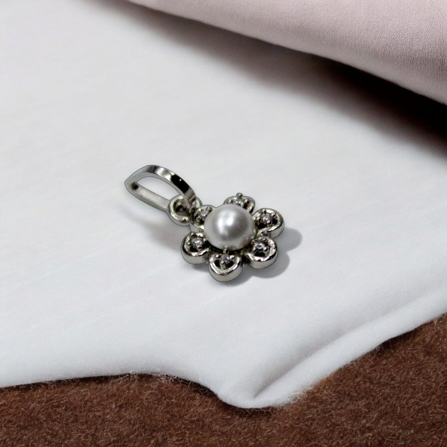 Pearl Flower Pendant Only | 925 Sterling Silver - SACH JEWELS