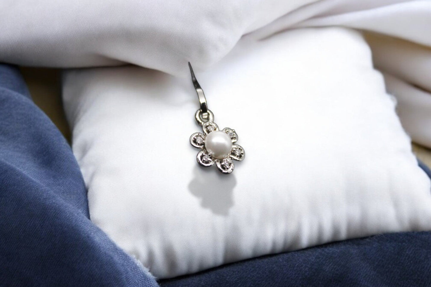 Pearl Flower Pendant Only | 925 Sterling Silver - SACH JEWELS