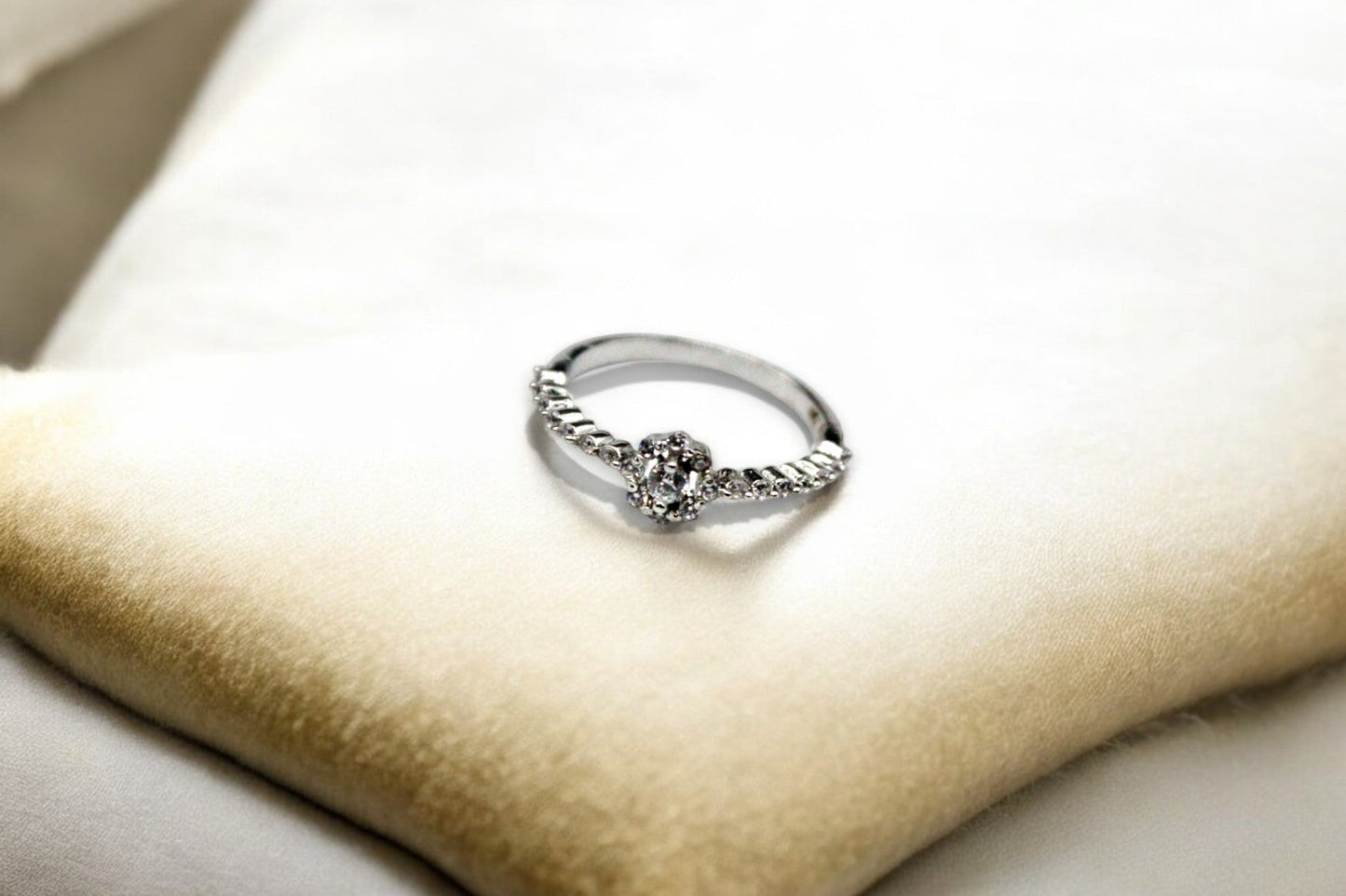 Diamond Fusion Ring | 925 Sterling Silver - SACH JEWELS
