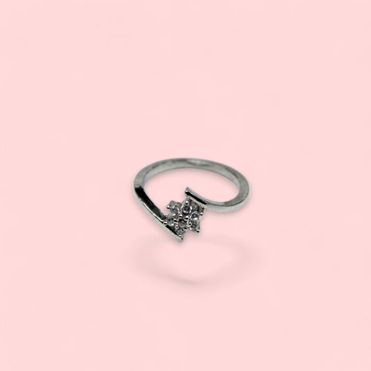 Twisted Star Diamond Ring | 925 Sterling Silver - SACH JEWELS