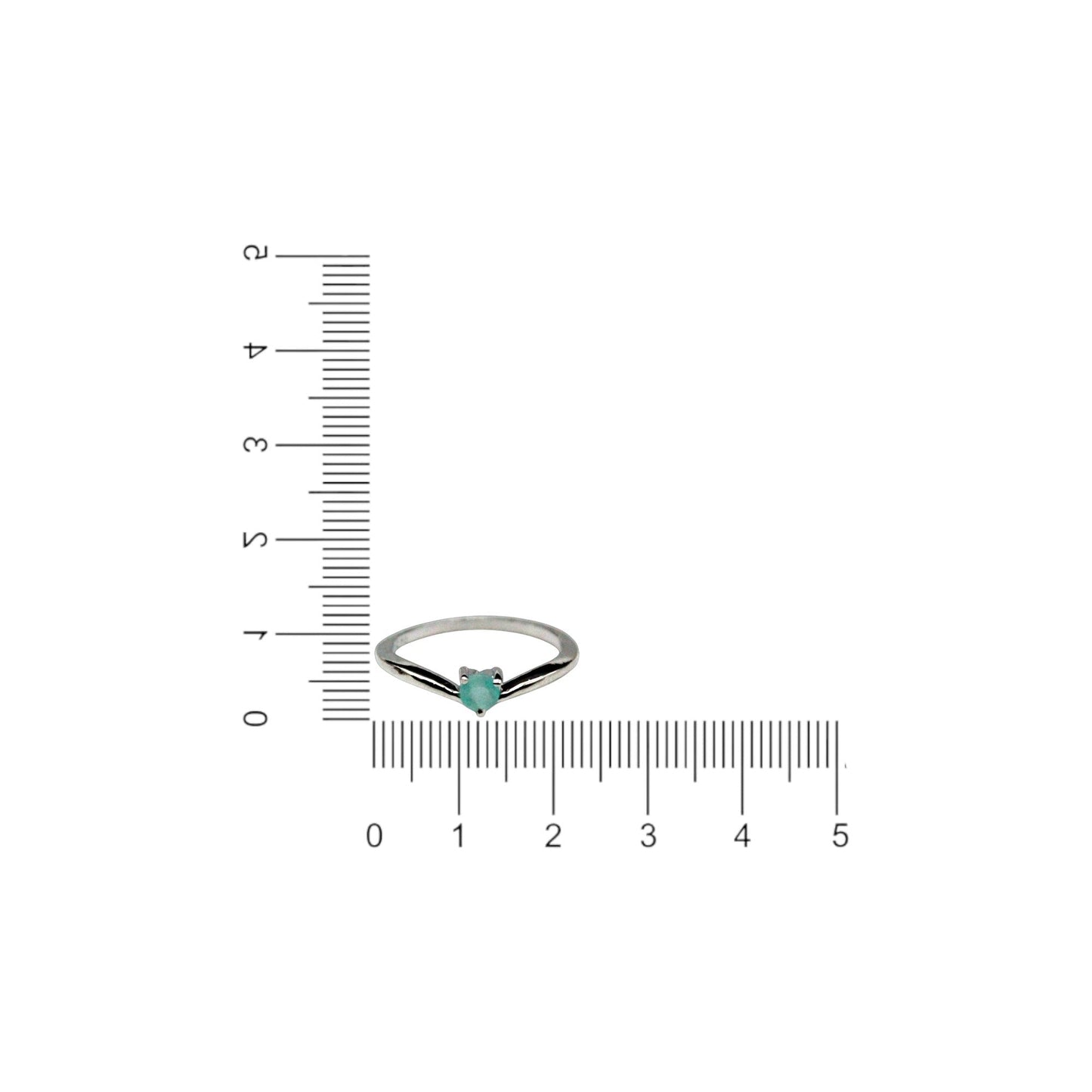 Bluish Grey Stone Ring | 925 Sterling Silver - SACH JEWELS