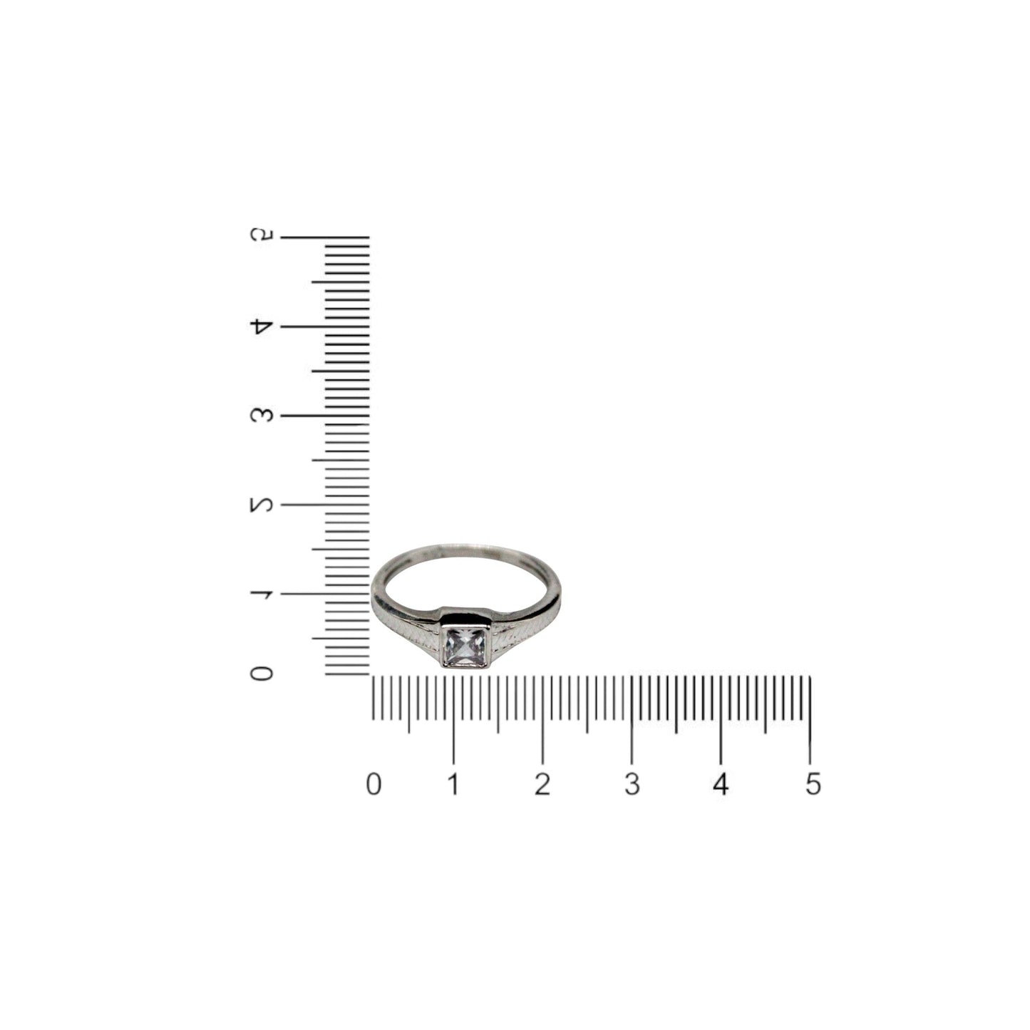 Center Diamond Ring | 925 Sterling Silver - SACH JEWELS