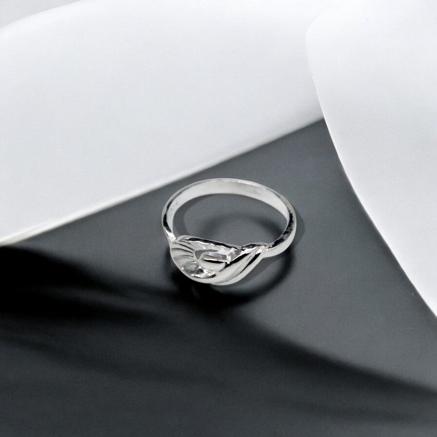 Ocean Waves Ring | 925 Sterling Silver - SACH JEWELS