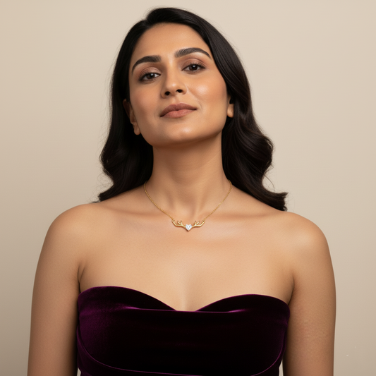 Wildheart Elegance Necklace | Italian Gold Plated SACH JEWELS