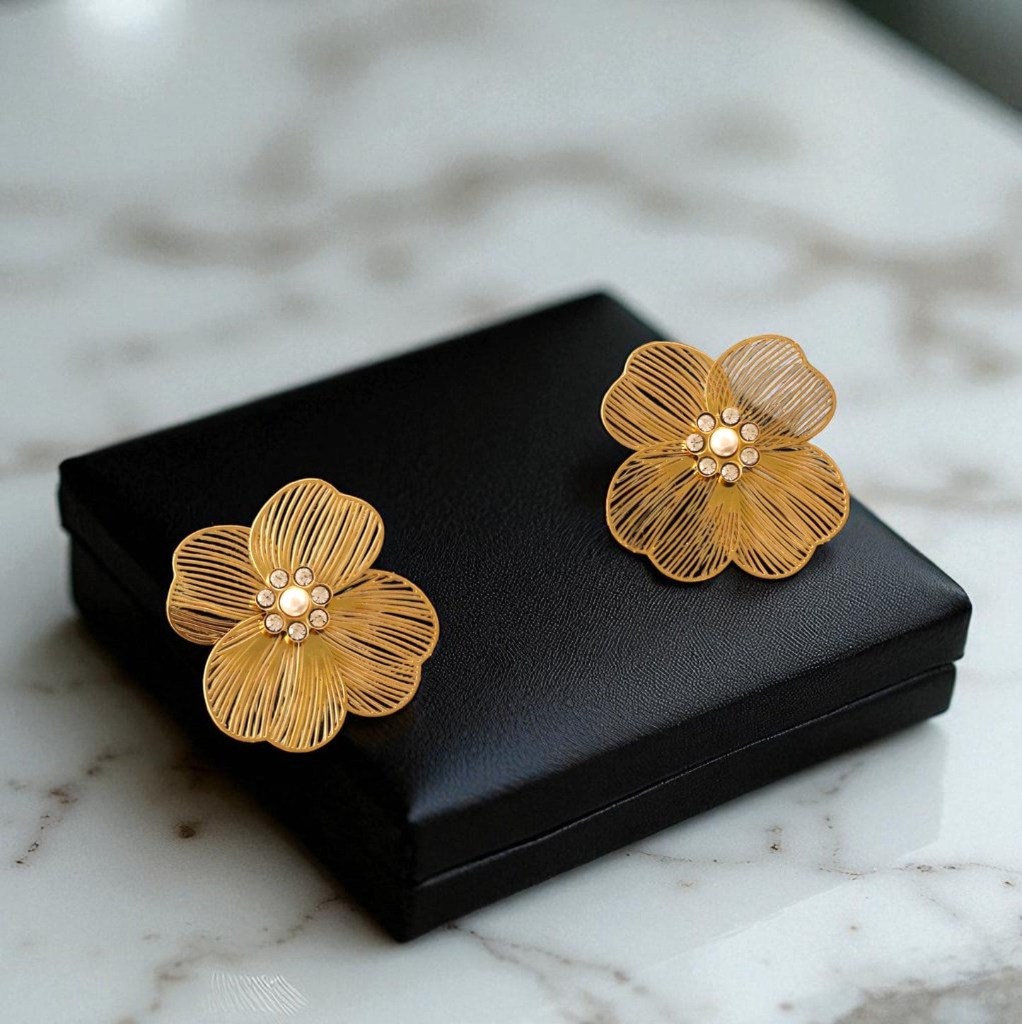 Earrings | Italian Gold Plated SACH JEWELS