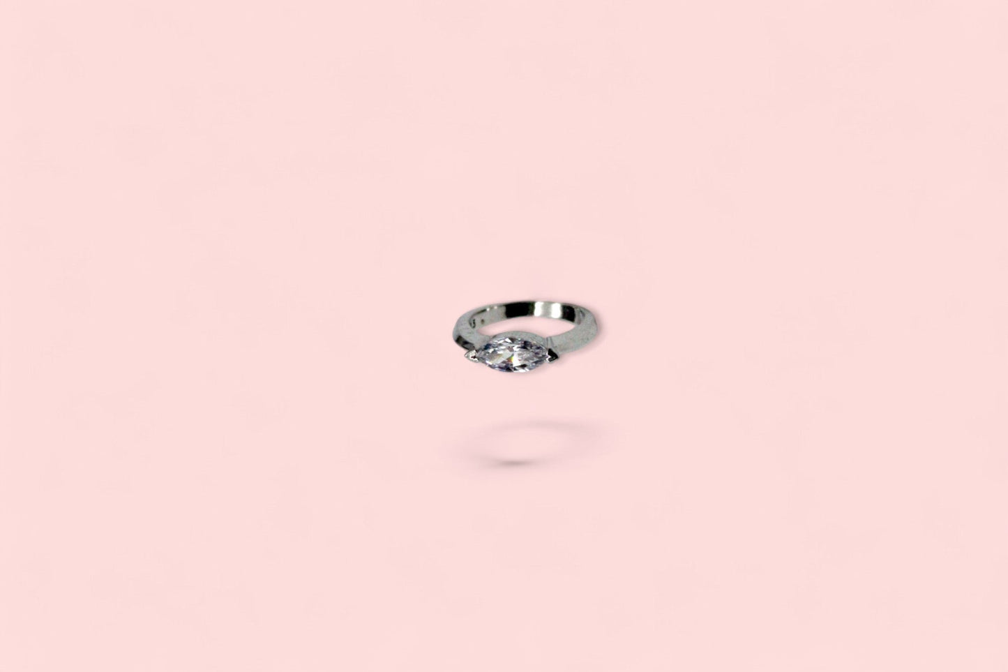 Premium Diamond Edge Ring | 925 Sterling Silver - SACH JEWELS