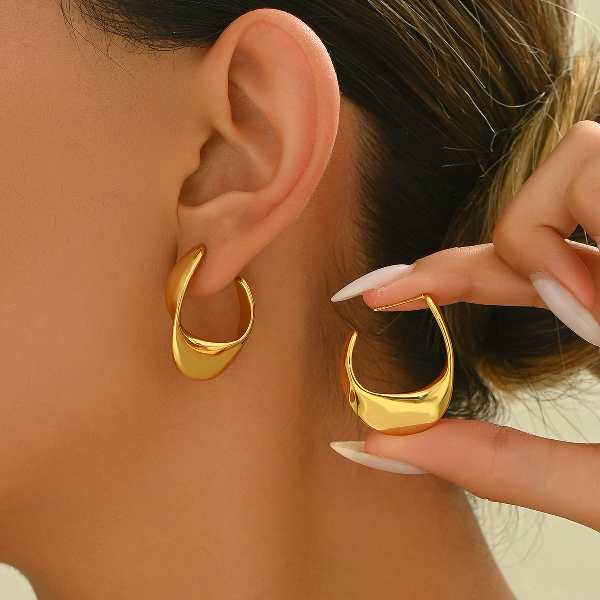 Earrings | Italian Gold Plated SACH JEWELS