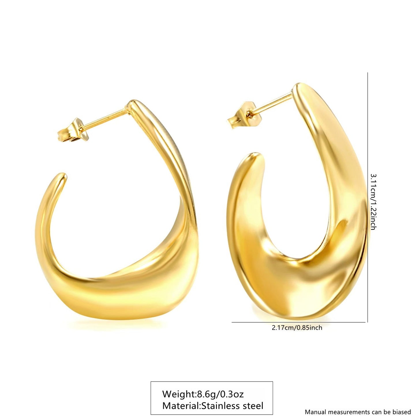 Earrings | Italian Gold Plated SACH JEWELS
