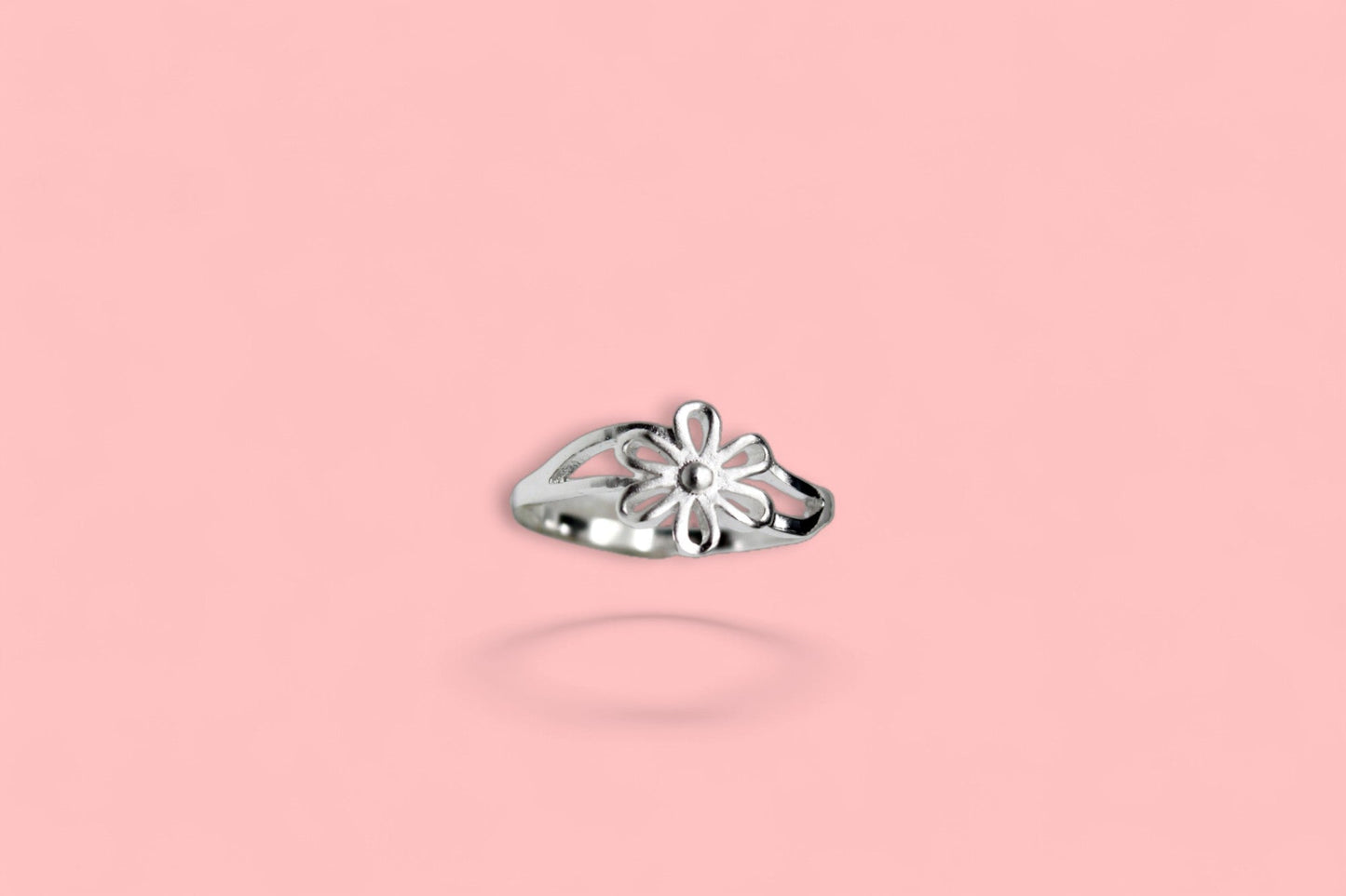 Aesthetic Flower Ring | 925 Sterling Silver - SACH JEWELS
