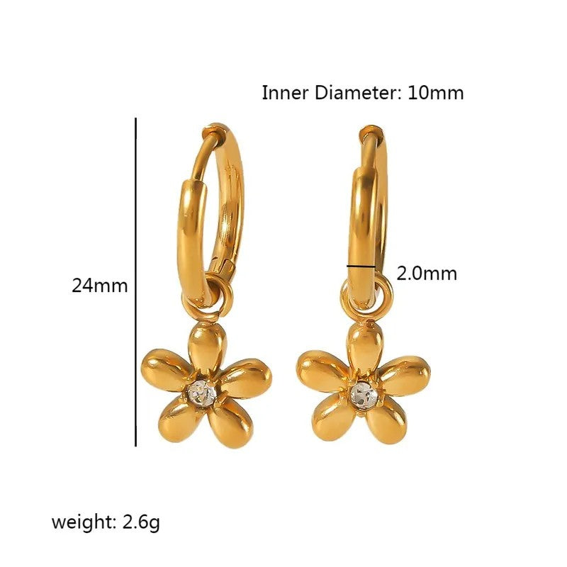 Earrings | Italian Gold Plated SACH JEWELS