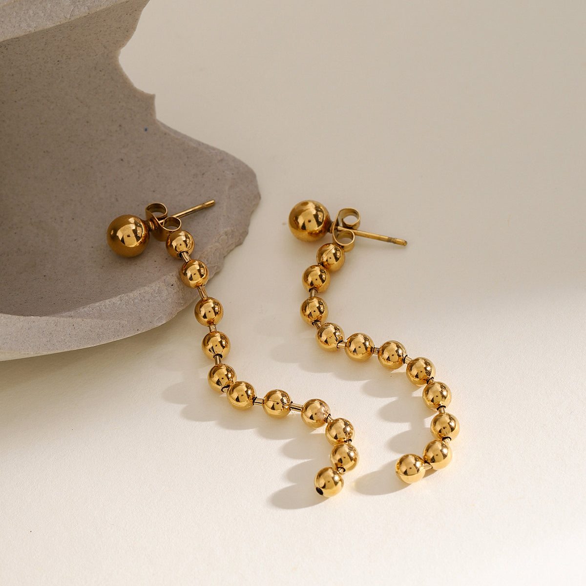 Earrings | Italian Gold Plated SACH JEWELS