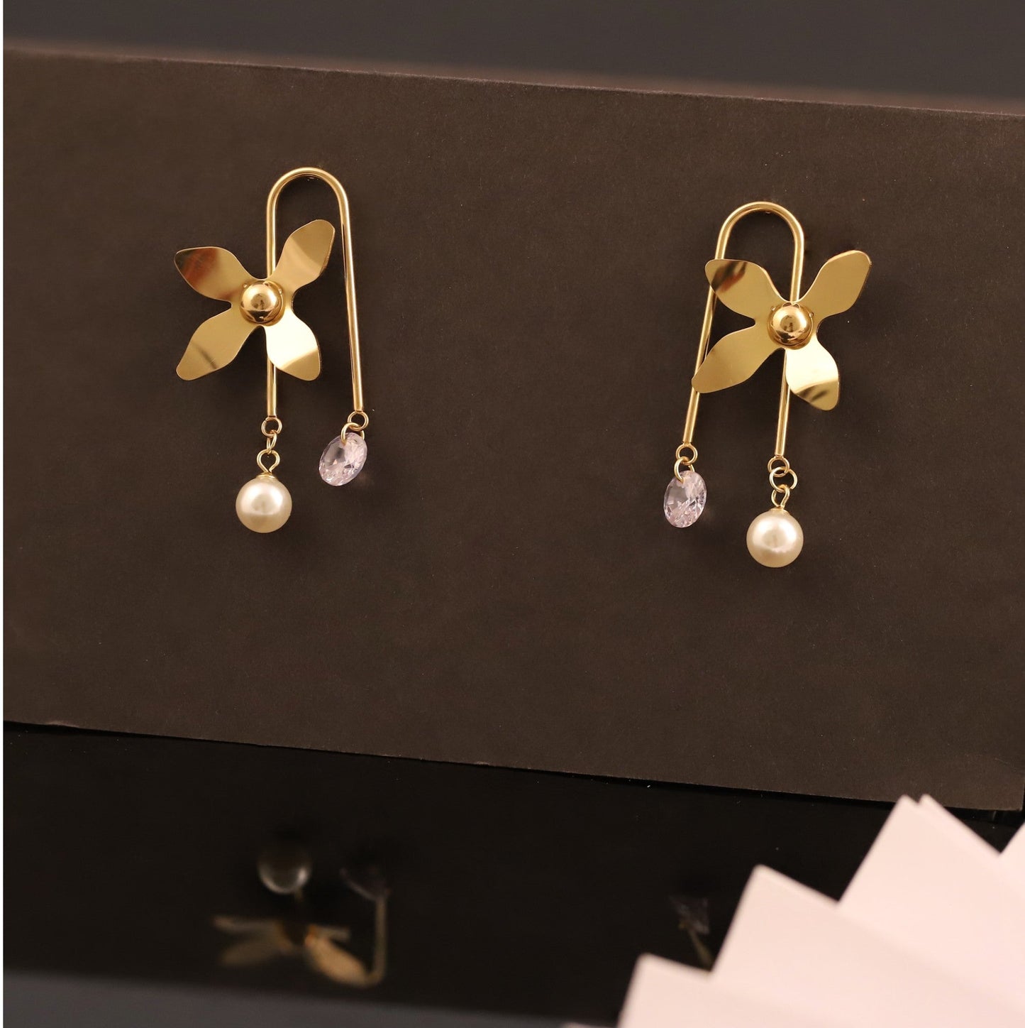 Earrings | Italian Gold Plated SACH JEWELS