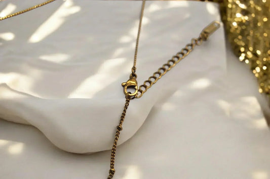 Rare Diamond Double Butterfly Pendant Set | Italian Gold Plated - SACH JEWELS