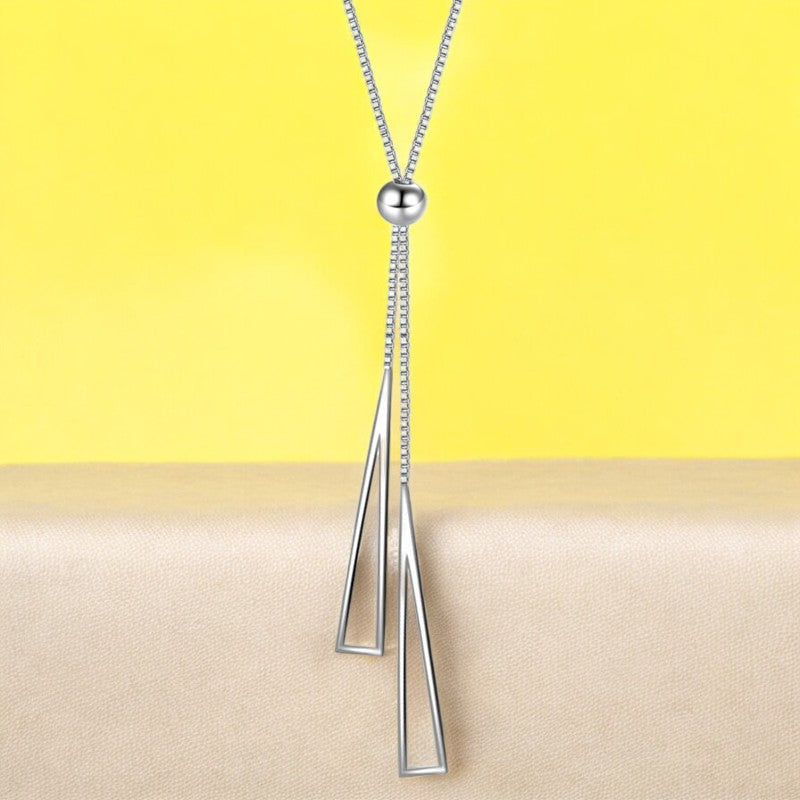 Women Stylish Necklace | Italian Silver Plated - SACH JEWELS
