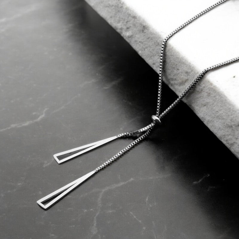 Women Stylish Necklace | Italian Silver Plated - SACH JEWELS