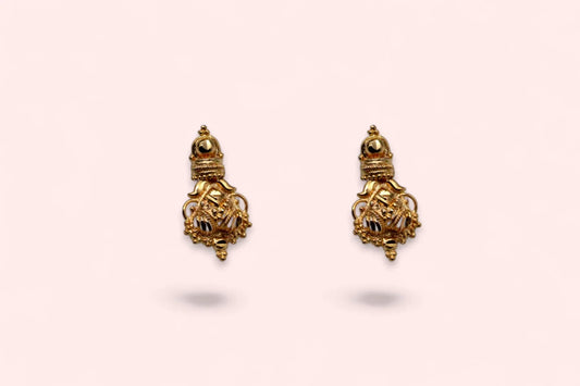 Gorgeous Jhumka | Italian Gold Plated - SACH JEWELS