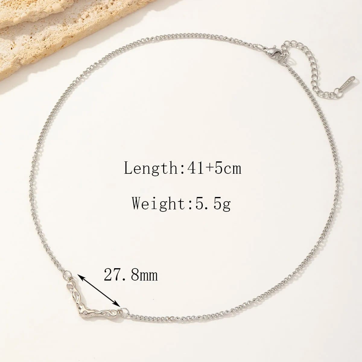 Necklace | Italian Silver Plated SACH JEWELS