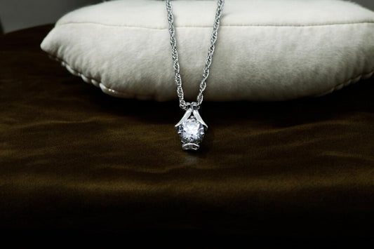 Premium Light-House Diamond Studded Pendant Set | 925 Sterling Silver - SACH JEWELS