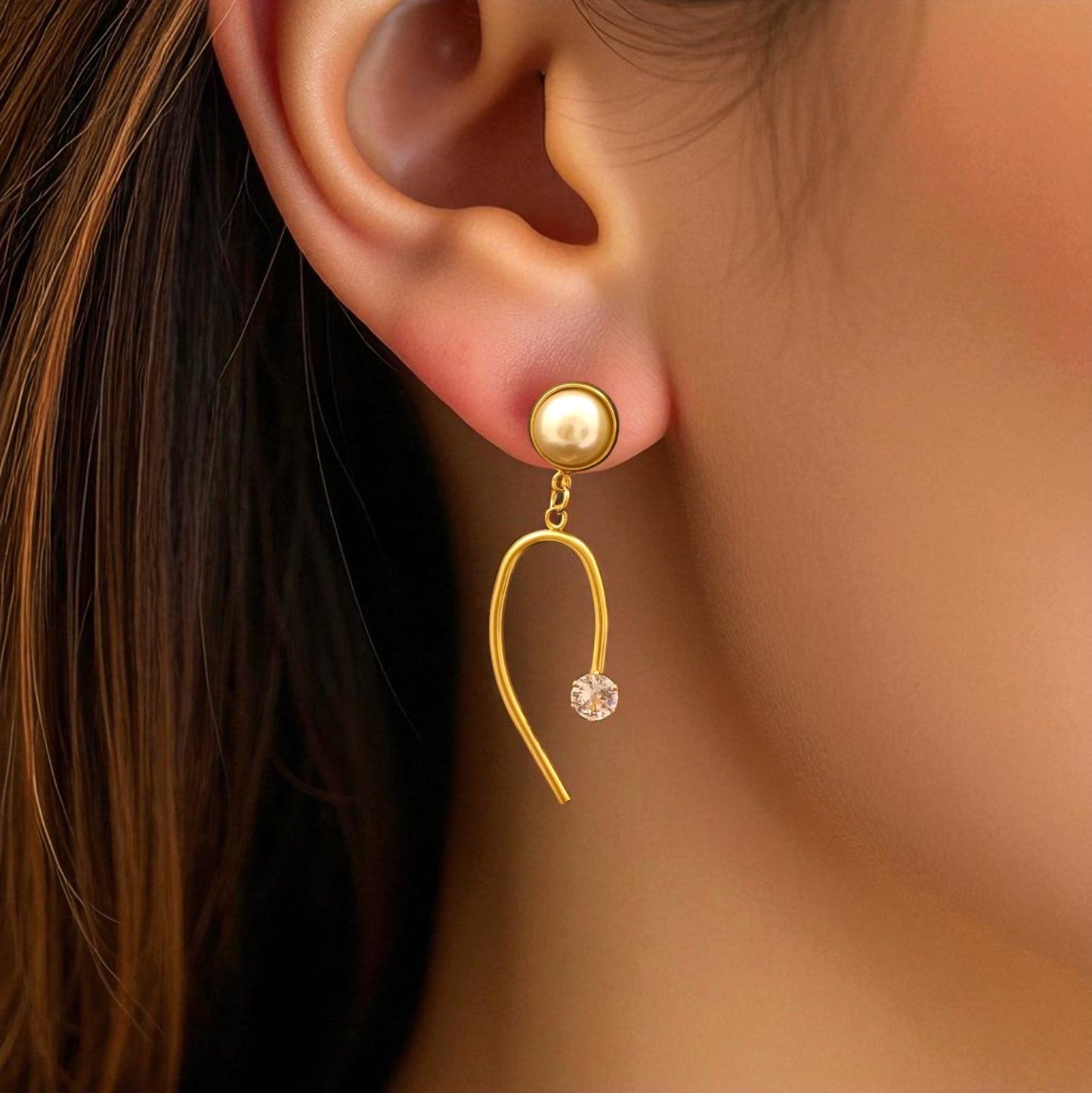 Earrings | Italian Gold Plated SACH JEWELS