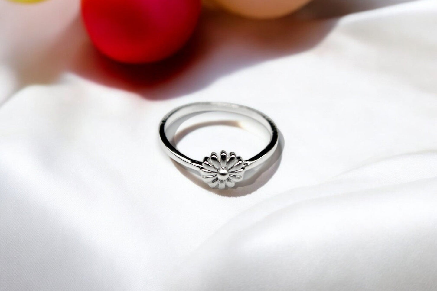 Love Filled Flower Ring | 925 Sterling Silver - SACH JEWELS