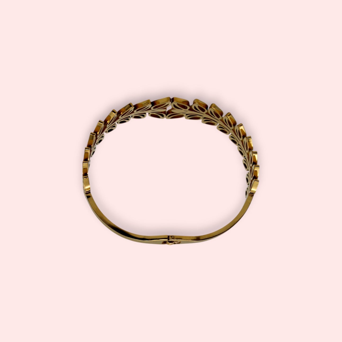 Women Leaf Crown Bracelet | Italian Gold Plated. - SACH JEWELS