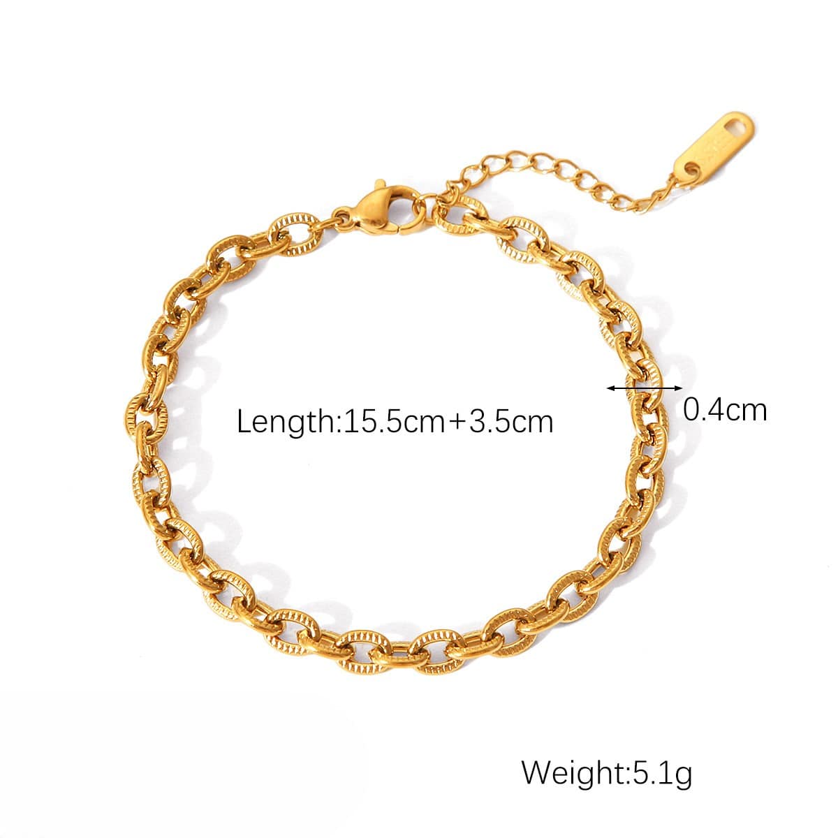 Bracelet | Italian Gold Plated SACH JEWELS