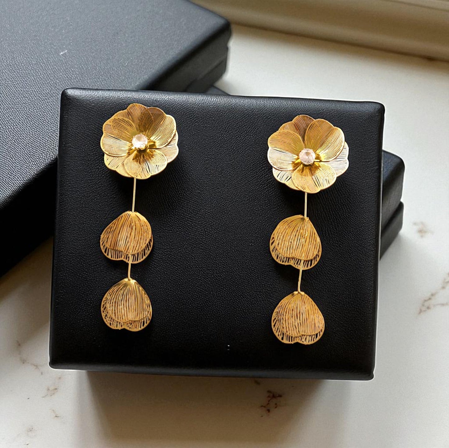 Earrings | Italian Gold Plated SACH JEWELS